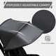 preview thumbnail 10 of 13, 14-in-1 Kids Tricycle with Adjustable Parent Handle, Safety Bar, Storage Baskets, and Removable Canopy for Ages 1-5