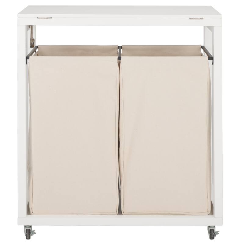 SAFAVIEH Nasiba Laundry Basket - 29.9 In. W x 15 In. D x 33.5 In. H - 30Wx15Dx33H