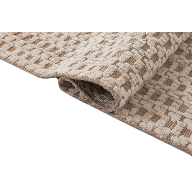 Terra by Obeetee Durian Hearth Neutral Rug