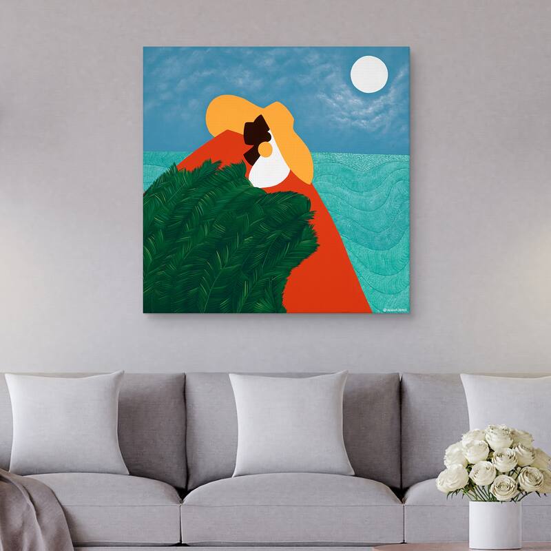 High Priestess by Synthia SAINT JAMES Canvas Art Print