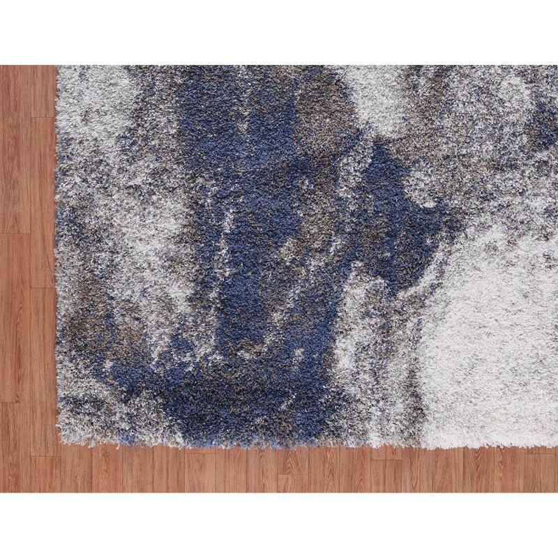 Noori Rug Lux Adrian Abstract Modern 2-inch Thick Shag Rug