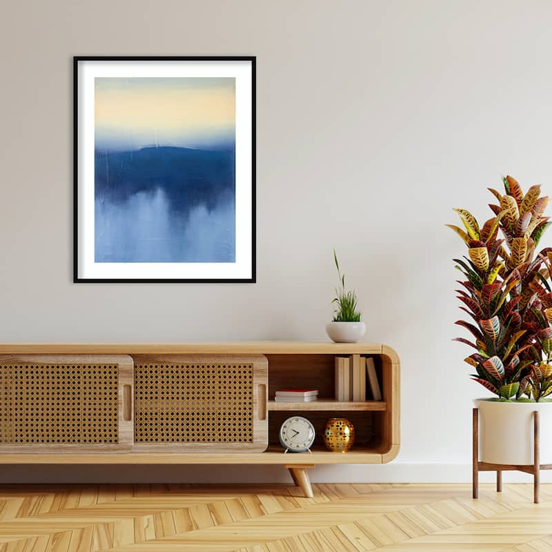 Sunset Glow by Heidi Hybl Wood Framed Wall Art Print