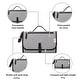preview thumbnail 2 of 5, Large Portable Changing Pad by Comfy Cubs - Solid Grey