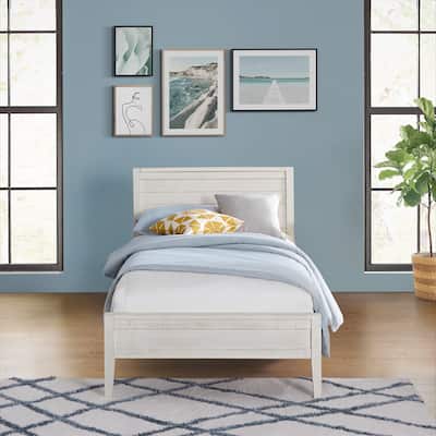 Windsor Panel Wood Twin Bed
