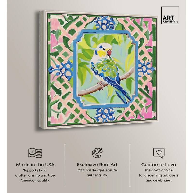 Garden Gate II Canvas by Art Remedy