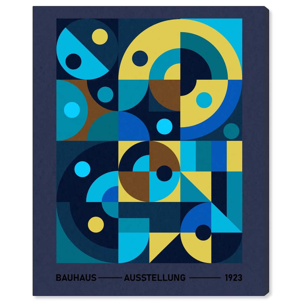 Bauhaus Canvas by Art Remedy, Gallery Wrapped
