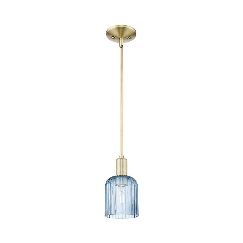 Innovations Lighting 716-1S-10-5 Bridal Veil Pendant Bridal Veil 5"