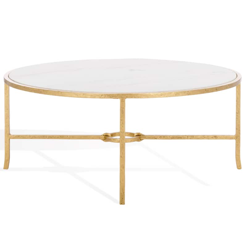 SAFAVIEH Couture Tauri Forged Metal Round Coffee Table - 36"W x 36"D x 15"H
