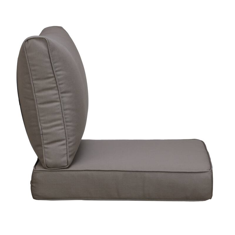 Outdoor Waterproof Rectangle Deep Seat Chair Cushion