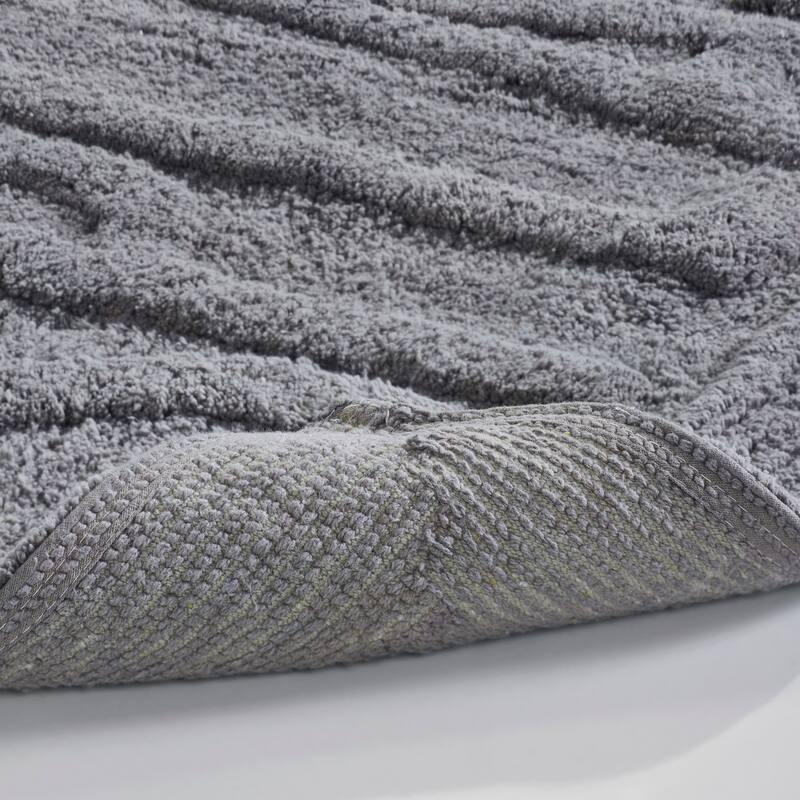 Modern Threads "Splash" 2-Pack 100-Percent Cotton Bath Mat Set