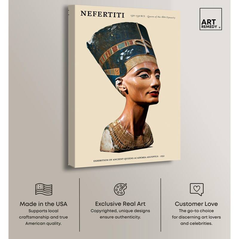 Beauty of the Nile Canvas by Art Remedy, Gallery Wrapped
