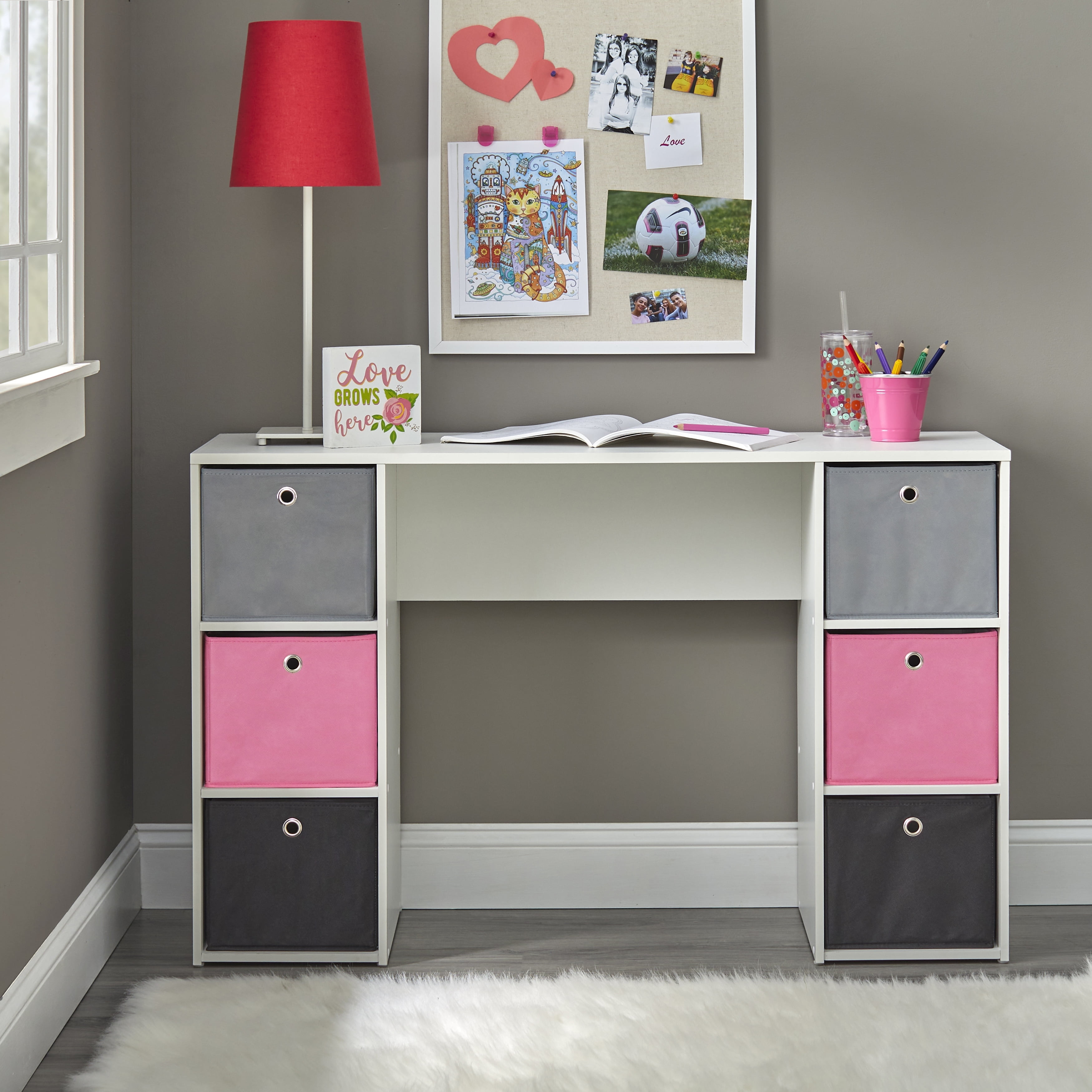 Youth desk with storage on sale