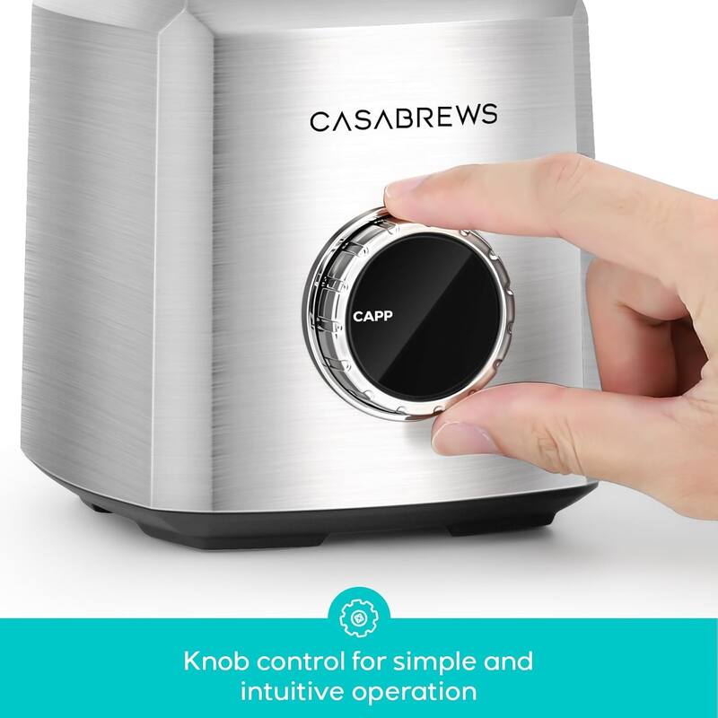 CASABREWS ARTIST Electric Milk Frother 4-in-1 for Hot & Cold - N/A