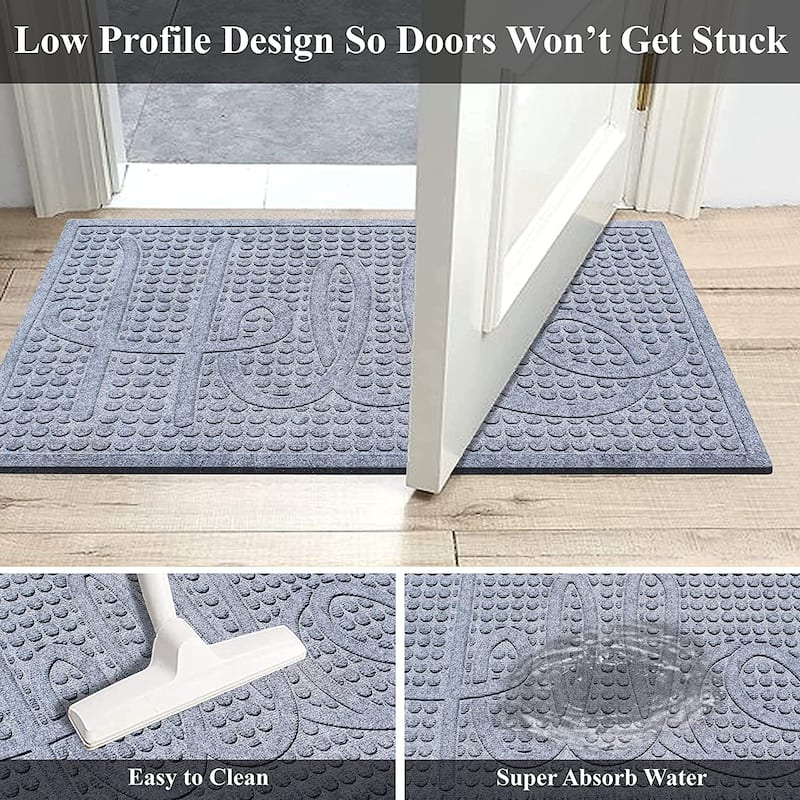 A1HC Water Retainer Indoor/Outdoor 24"X36" Doormat
