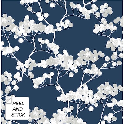 NextWall Cyprus Blossom Peel and Stick Removable Wallpaper