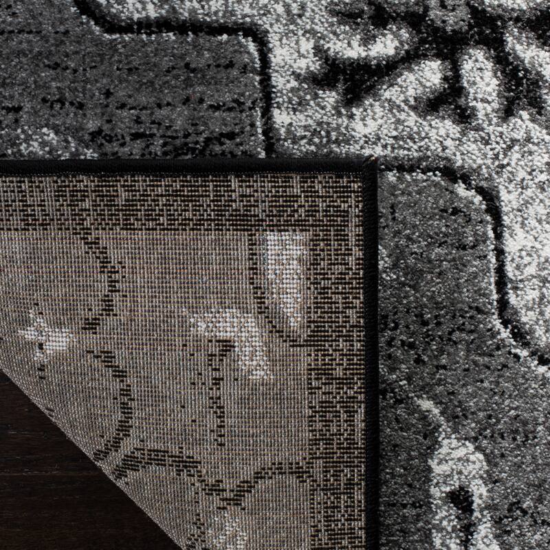 SAFAVIEH Vintage Hamadan Juvelina Oriental Rug - 4' x 6' - Light Grey/Grey - Rectangle