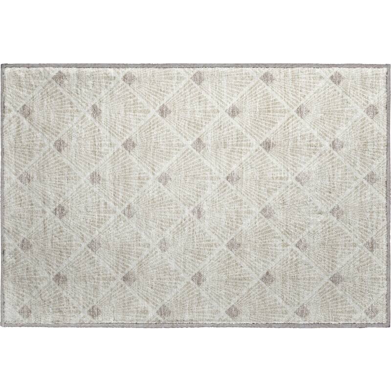 Premium Washable Super Soft Diamond Trellis Mayfield Rug