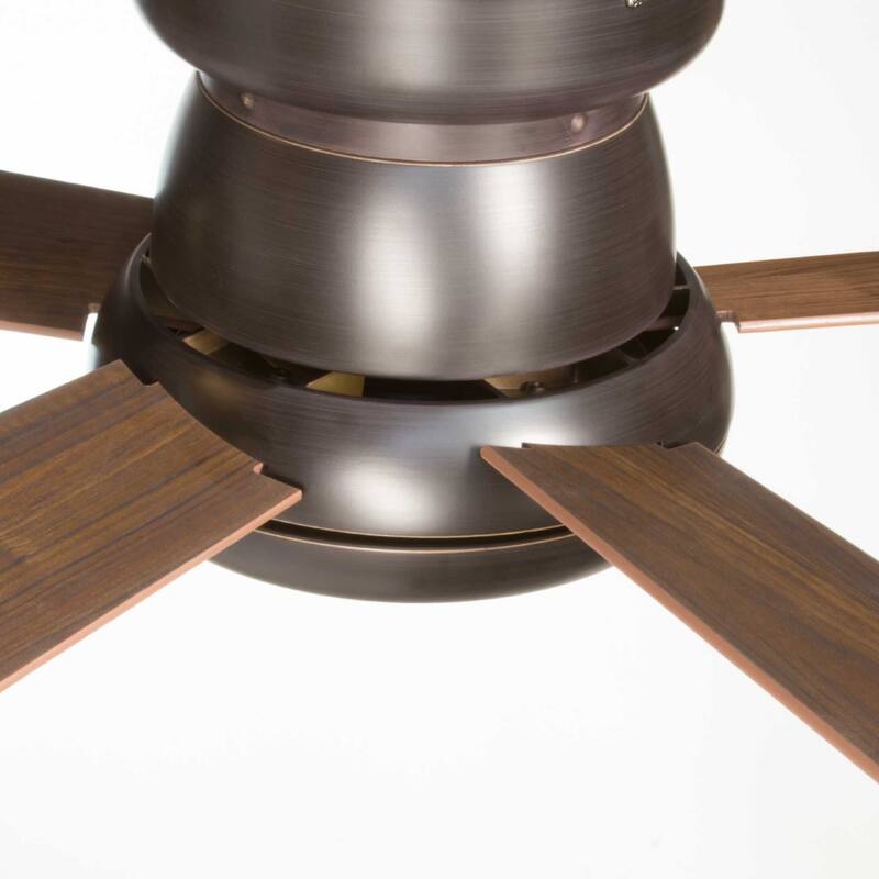 Progress Lighting Vox 52" 5 Blade Hugger Ceiling Fan with LED Light