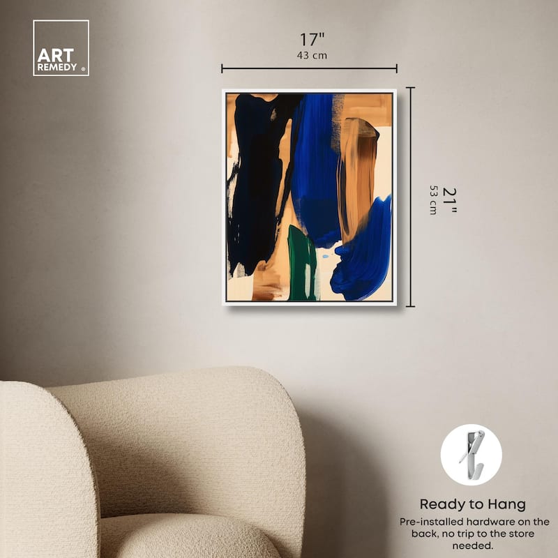 Ochre Odyssey Canvas by Art Remedy