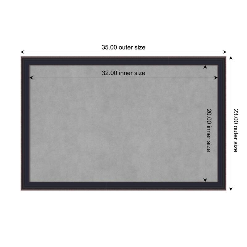 Amanti Art Havana Black Bronze Framed - 35 x 23 in