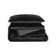 preview thumbnail 7 of 9, Betsey Johnson Solid Faux Fur Black Duvet Cover Set