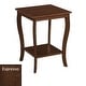 preview thumbnail 15 of 14, Convenience Concepts American Heritage Square End Table with Shelf