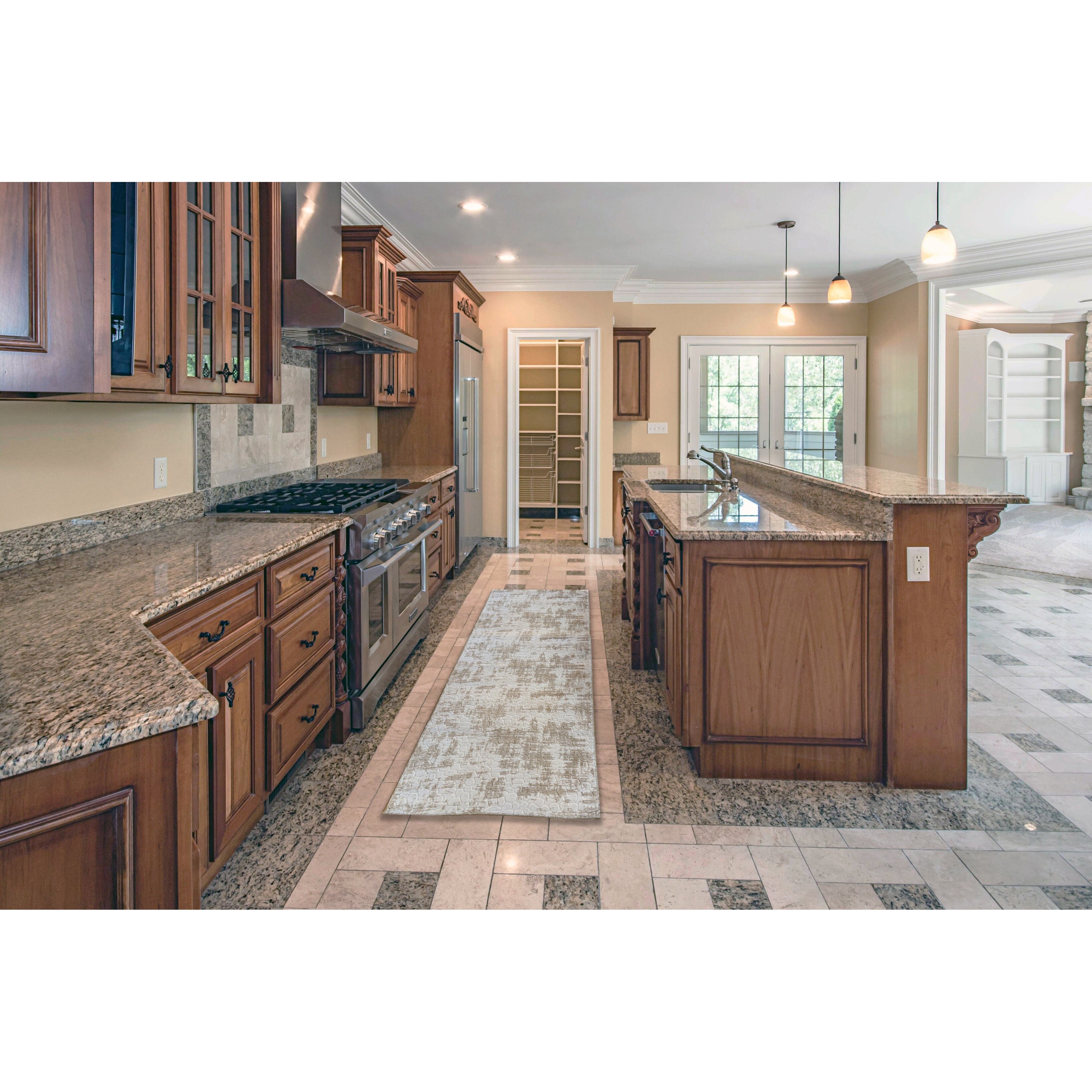 Shop Newruz Non Slip 24 X84 Kitchen Bath Mat Runner Rug