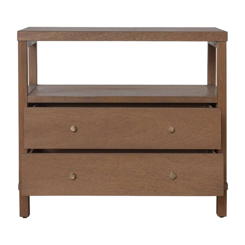 Indigo Road by Egypt Sherrod x East at Main Gemma Two-drawer Oversized Nightstand