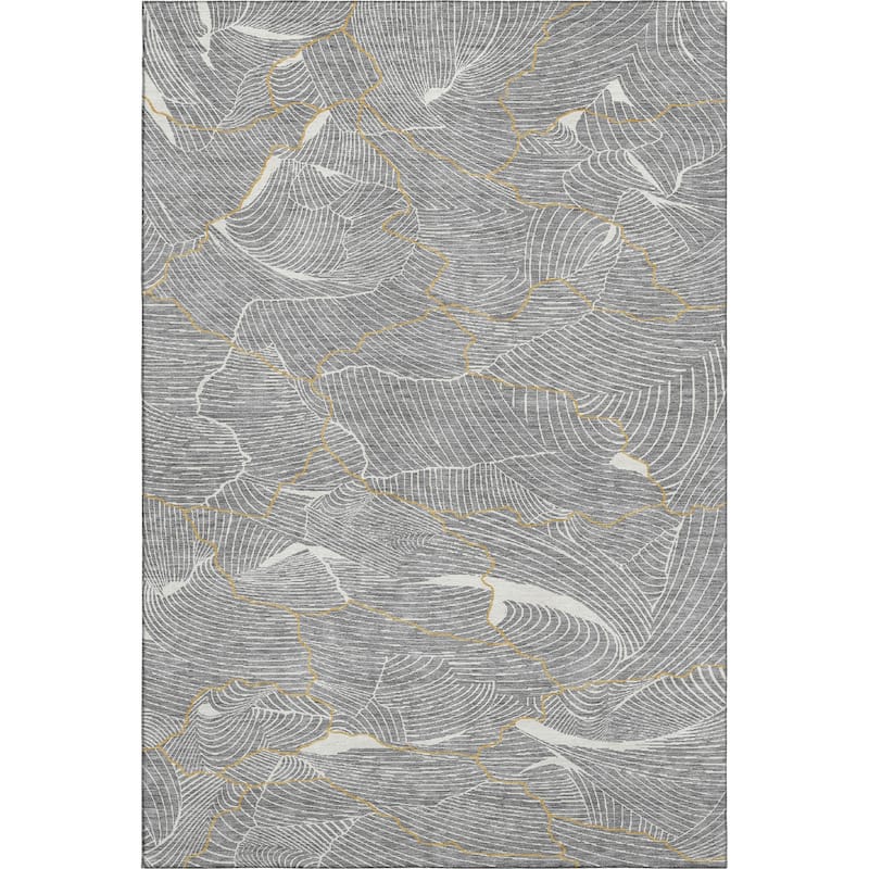 Premium Washable Super Soft Contemporary Puzzle Mayfield Rug