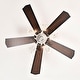 preview thumbnail 19 of 51, Sofucor 52" Ceiling Fan with Light Remote, Classical Crystal Chandelier fan, 5 Reversible Blades & Reverse Airflow