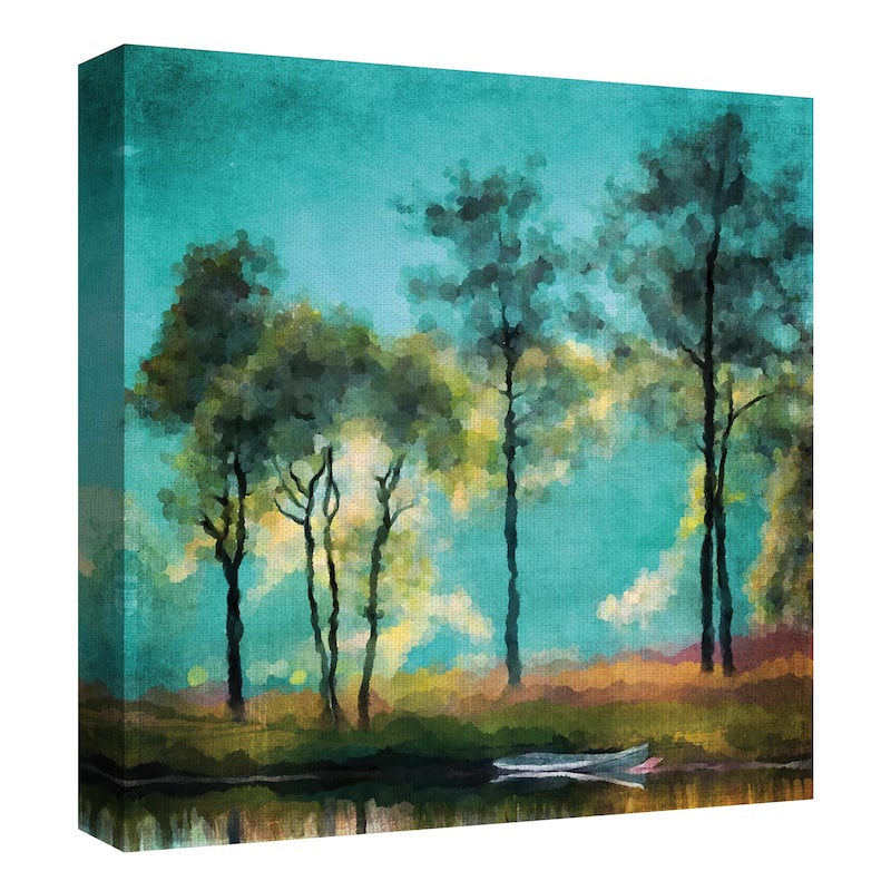 Lakeside by Willowbrook Fine Art Canvas Art Print