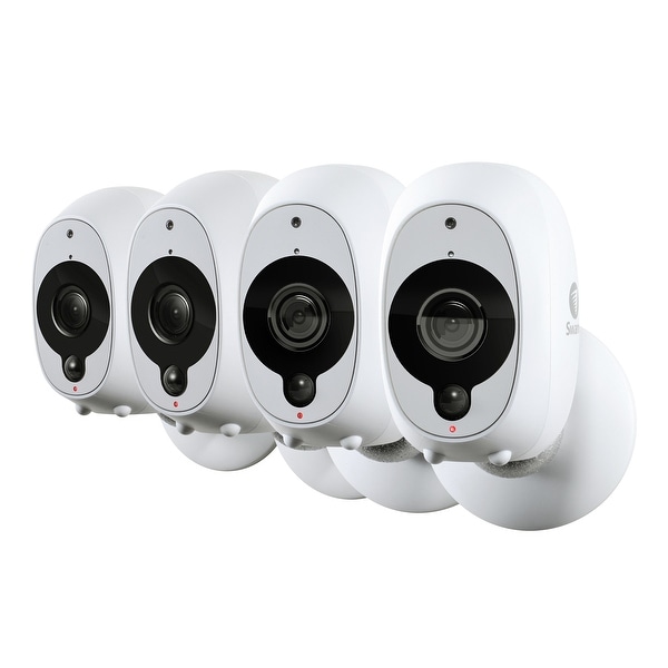 Shop Swann Smart Security Cameras, 4 Pack: 4 x 1080p ...
