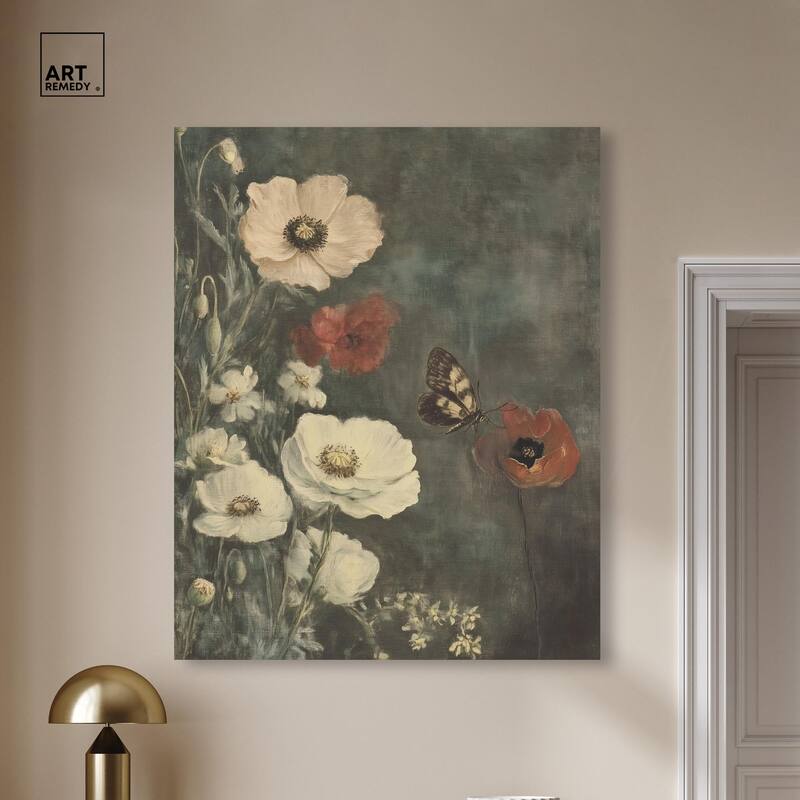 Vintage Botanicals I Canvas by Art Remedy, Gallery Wrapped