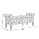 preview thumbnail 4 of 22, Wallen Traditional Rolled Arm Storage Bench Ottoman with Nailheads