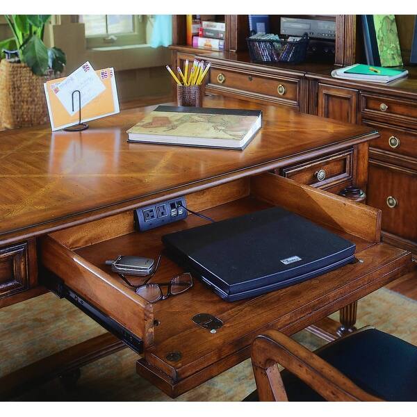 Shop Hooker Furniture 281 10 458 60 Wide Hardwood Writing Desk