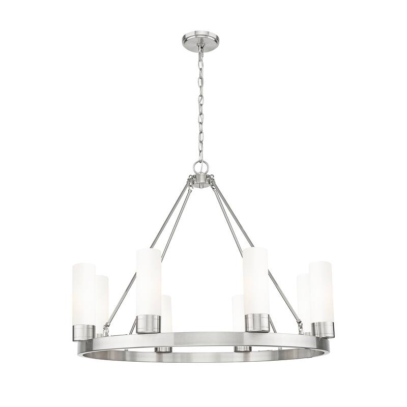 Innovations Lighting Downtown Urban - Boreas - 6 Light 36" Chandelier with 8" Shades