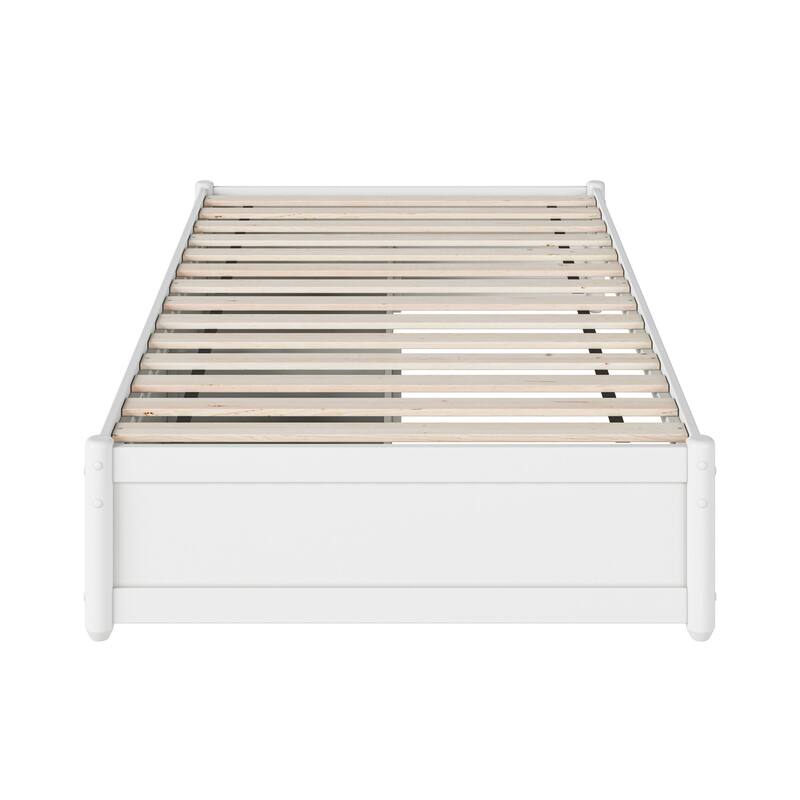 Barcelona Panel Platform Bed with Storage Drawers
