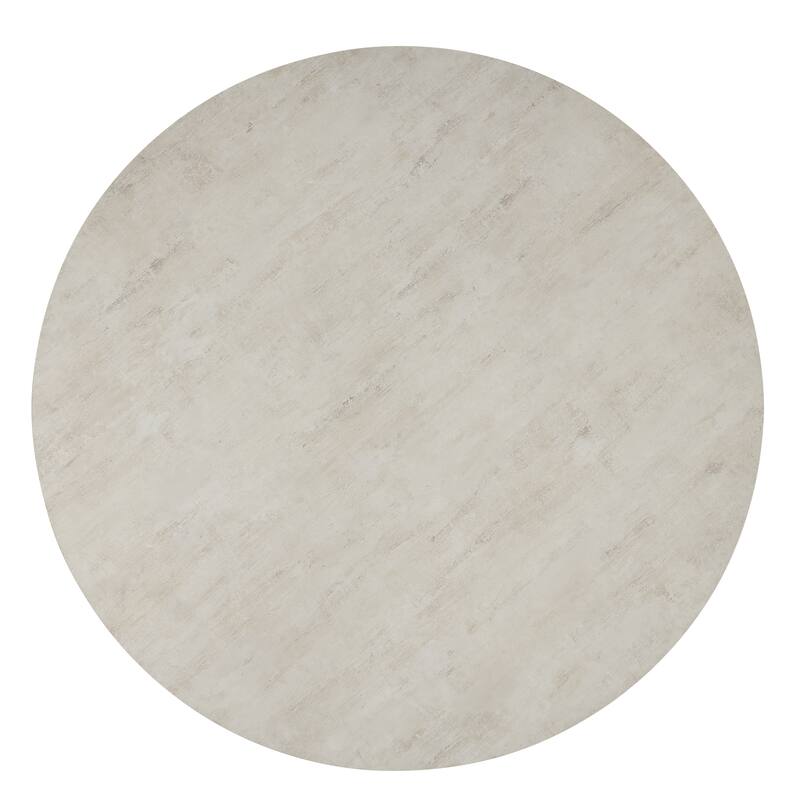 Roundhill Furniture Arden 47" Round Wood Dining Table