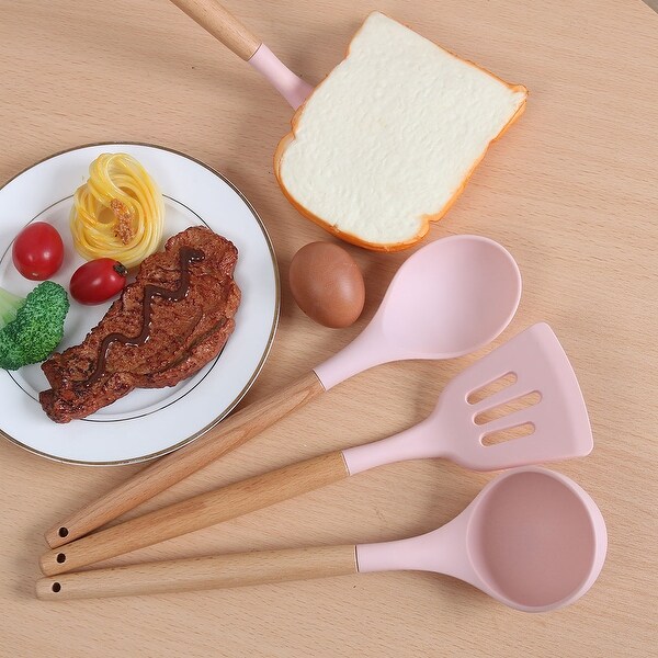 Silicone spatula heat hot sale