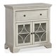 preview thumbnail 6 of 4, Luccas Transitional Antique White 32-inch Wood 2-Shelf Hallway Cabinet by Furniture of America