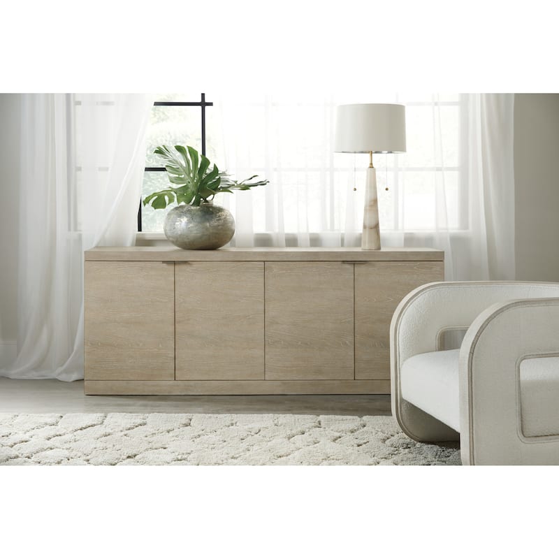 Hooker Furniture Cascade 76" Wide Modern Casual Credenza Sideboard