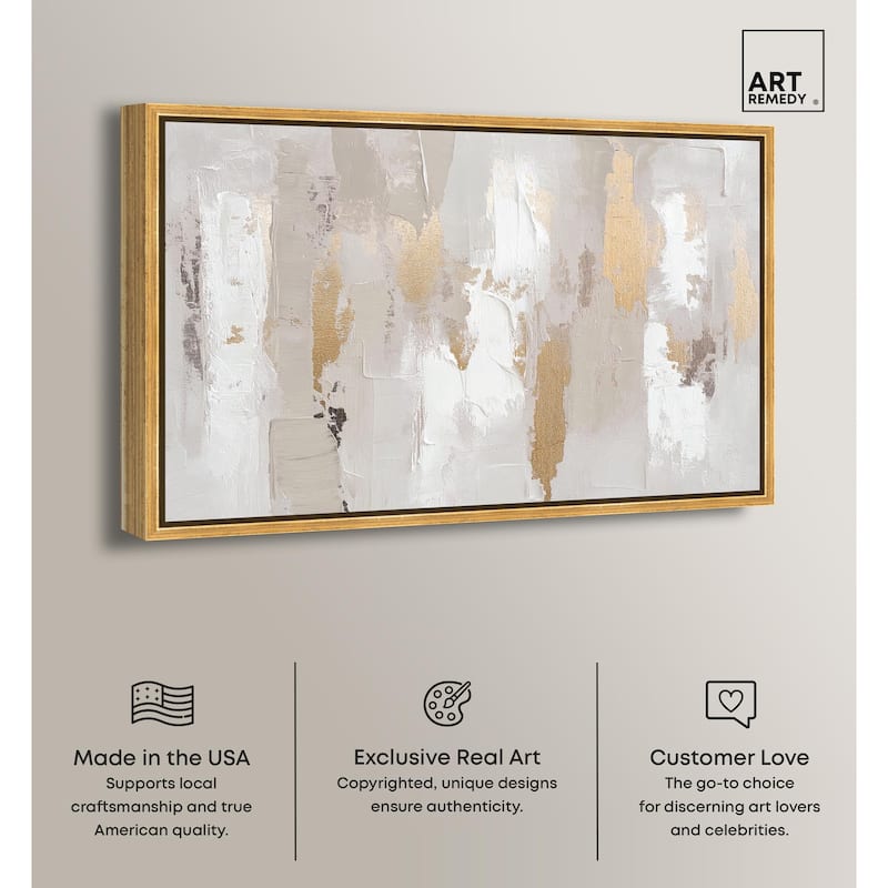 Gilded Brilliance II Canvas by Art Remedy
