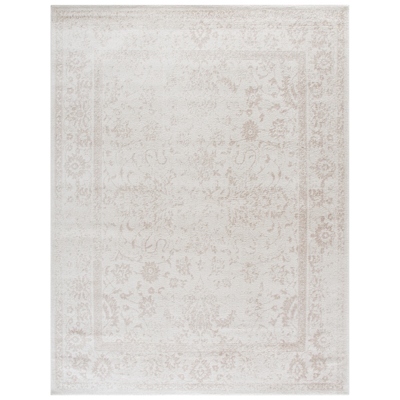 SAFAVIEH Adirondack Riin Rustic Shabby Chic Distressed Rug - 9' x 12' - Beige/Beige