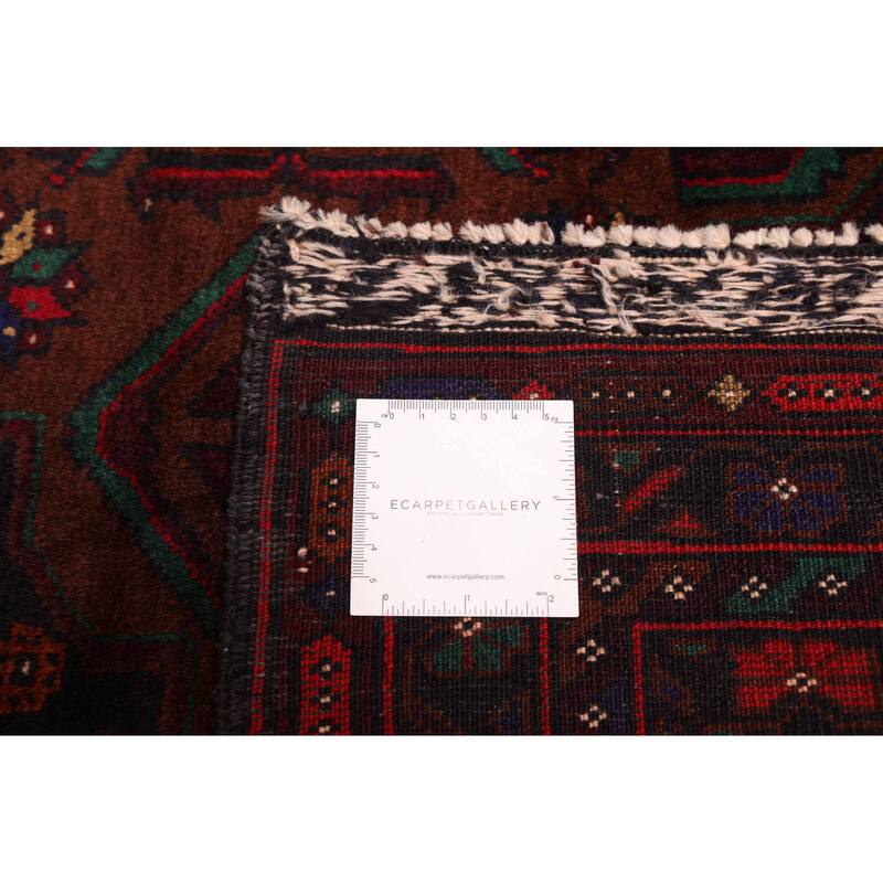 ECARPETGALLERY Hand-knotted Teimani Brown Wool Rug - 4'0 x 7'1