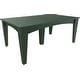 preview thumbnail 25 of 29, Poly Lumber Island Dining Table 44" x 72" - Green