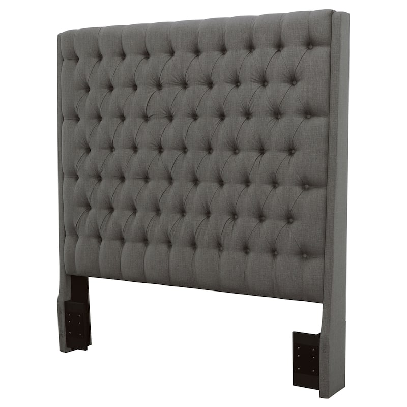 Camille Upholstered Panel Headboard Grey