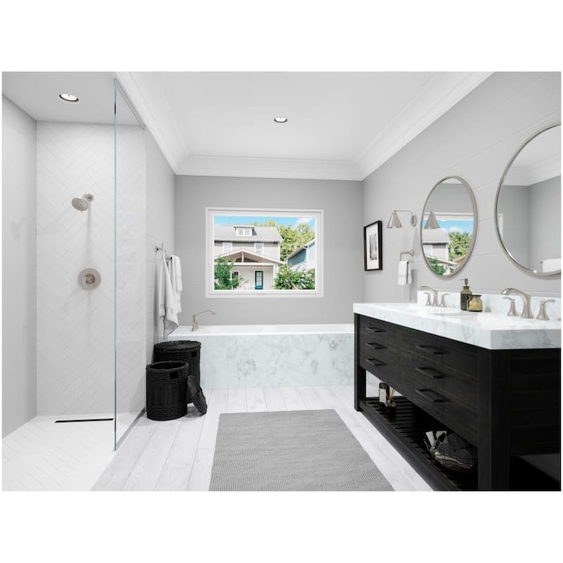 Pfister LG49-WD0 Woodbury 1.2 GPM Widespread Bathroom Faucet with