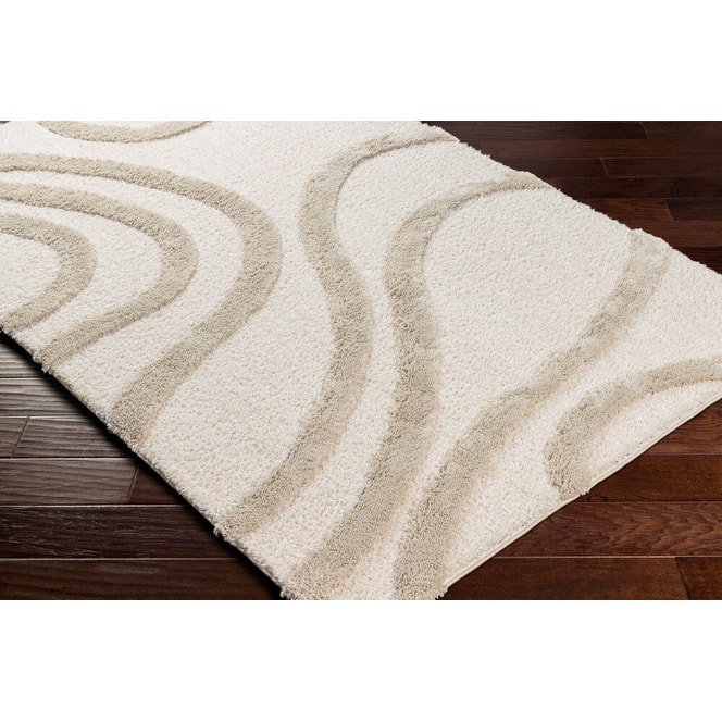 Mr. Kate Luna Modern Waves Plush Area Rug
