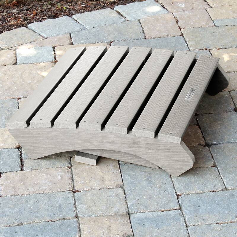 HIGHWOOD Eco-Friendly Synthetic Wood Folding Ottoman