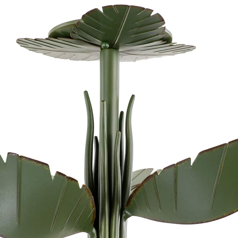 Varaluz Banana Leaf 3-Light Semi-Flush Wall Sconce